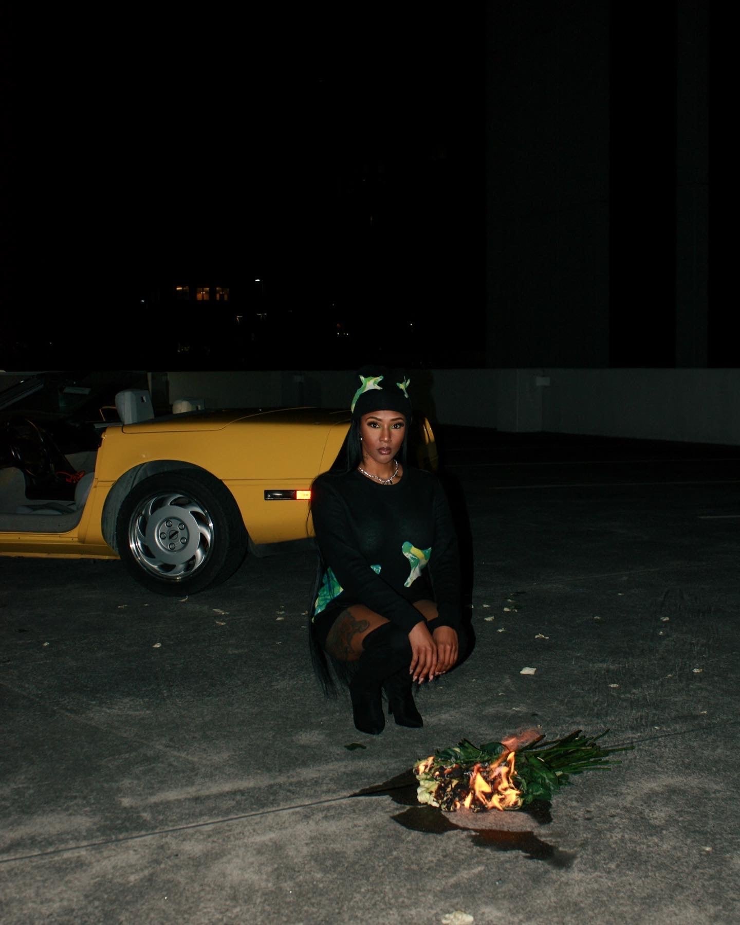 Rebel Beanie - Black - HUEtheshop