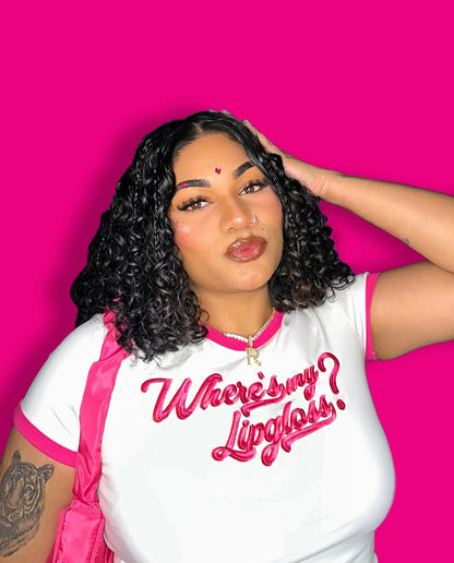 WMLG Ringer Tee - Pink