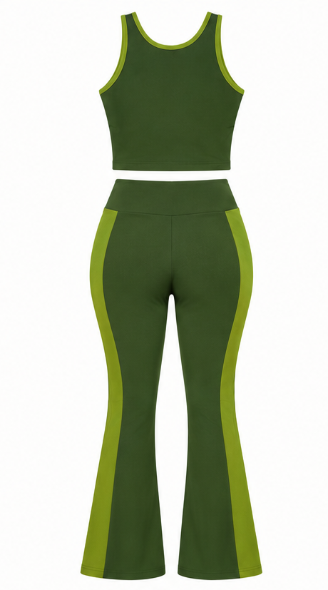 Staple Basic Flare Pants “Olive”