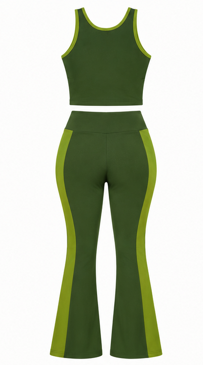 Staple Basic Flare Pants “Olive”