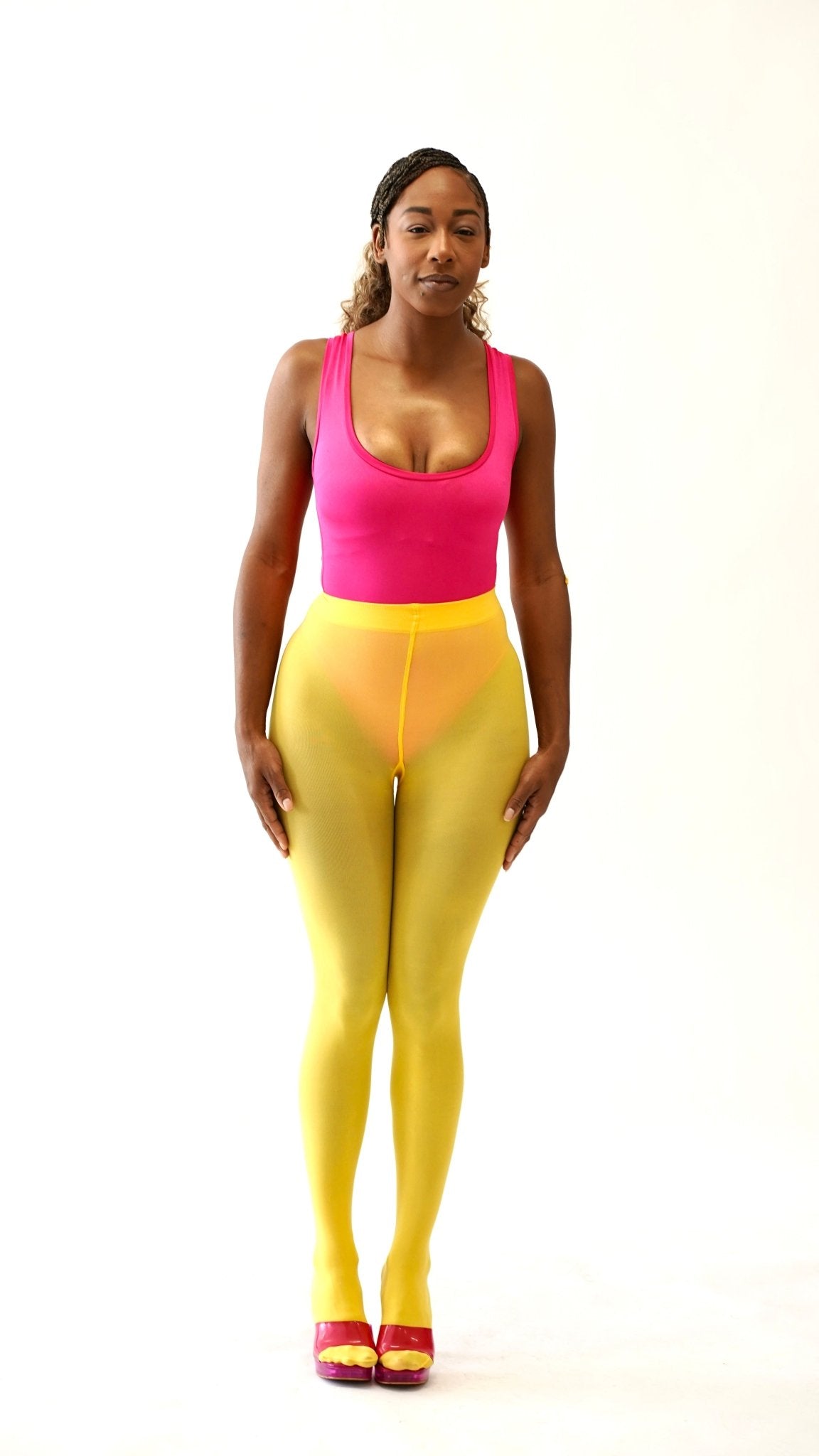 "Lemon" Staple Stockings - HUEtheshop