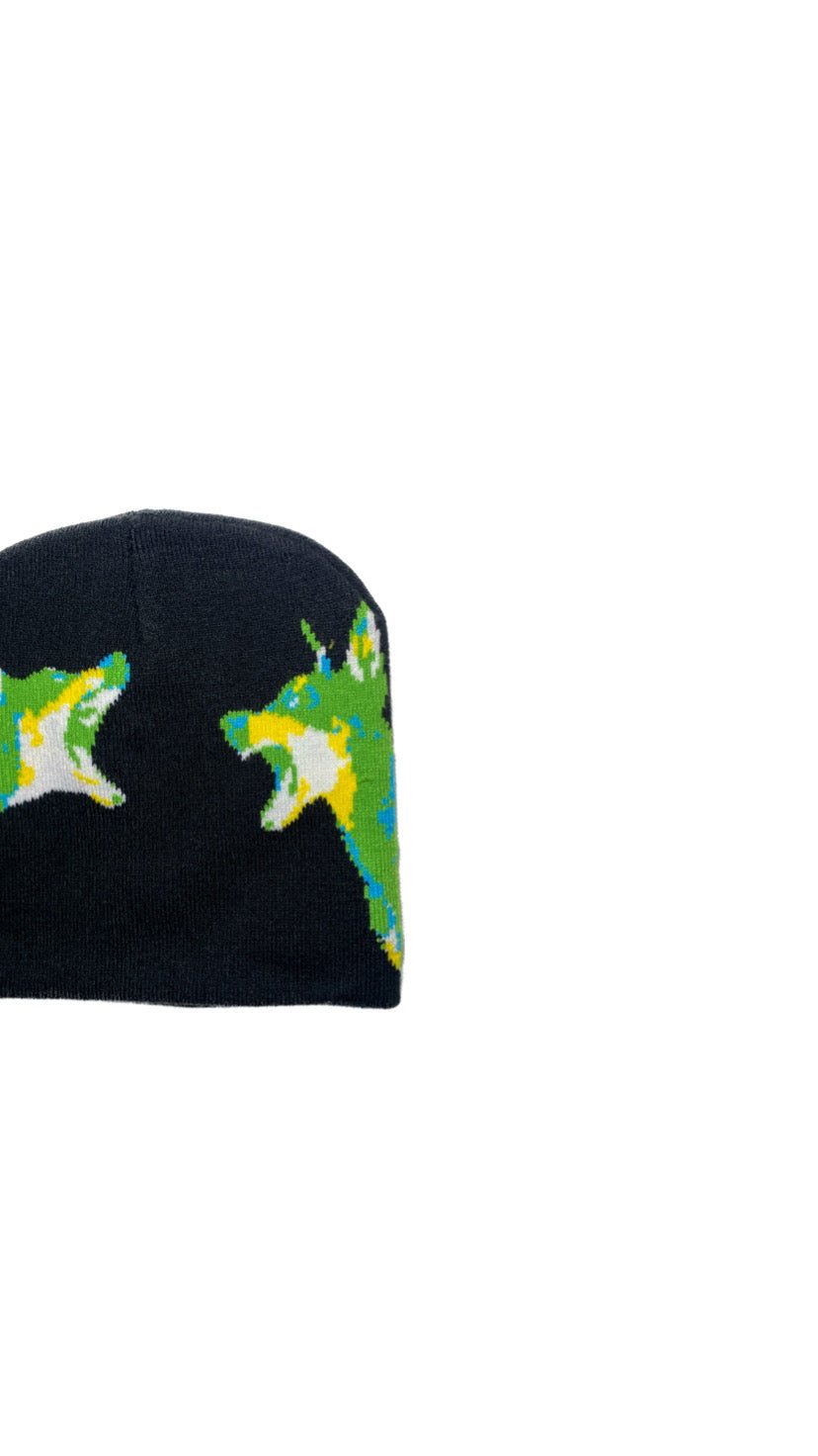 Rebel Beanie - Black - HUEtheshop