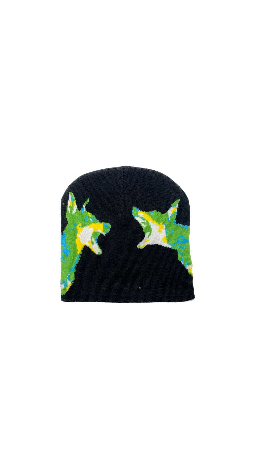 Rebel Beanie - Black - HUEtheshop