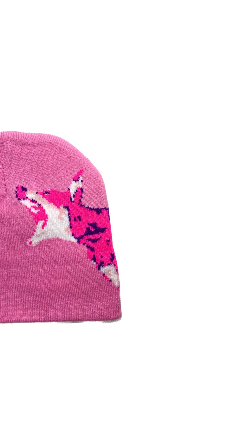 Rebel Beanie - Pink - HUEtheshop