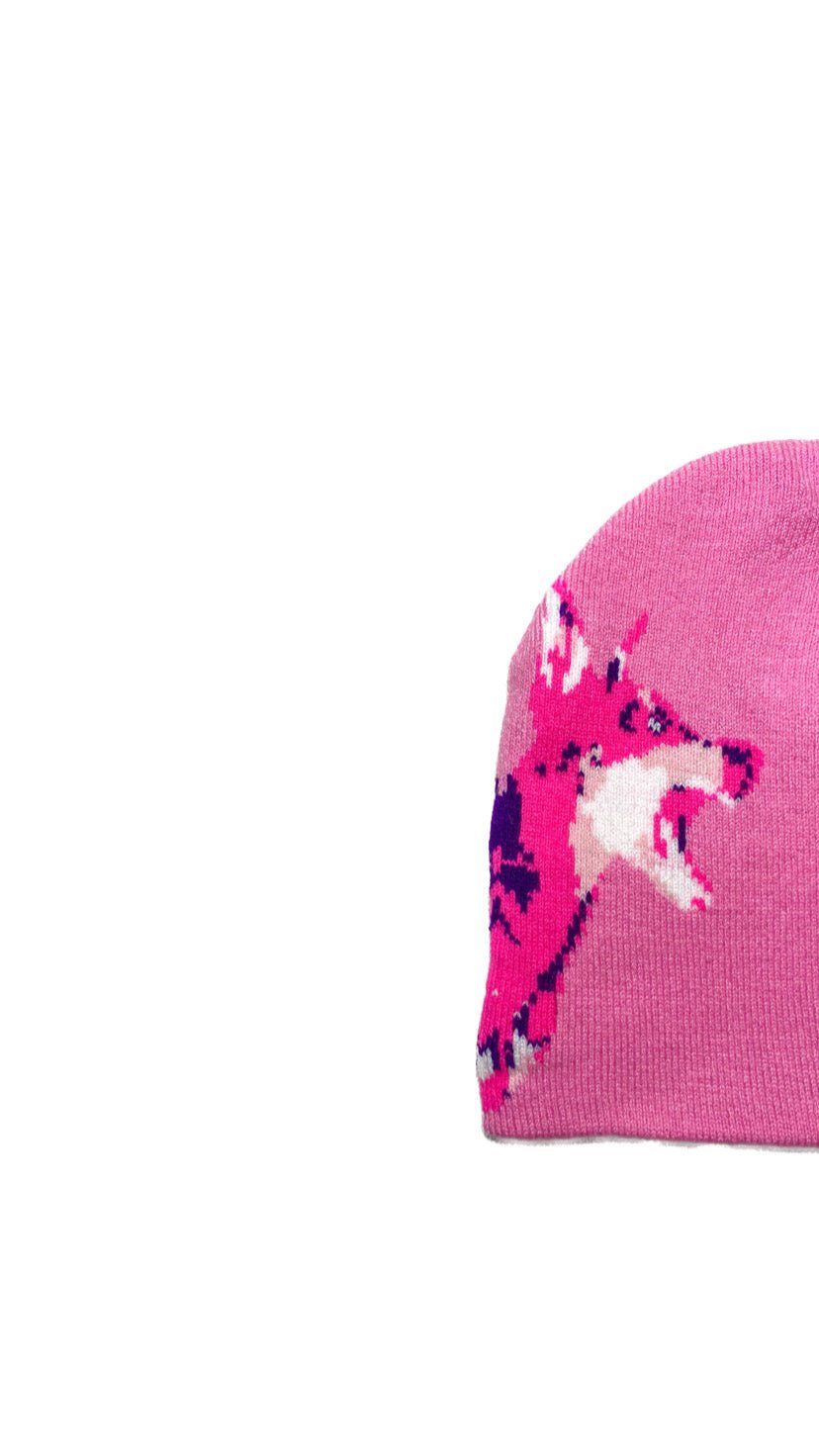 Rebel Beanie - Pink - HUEtheshop