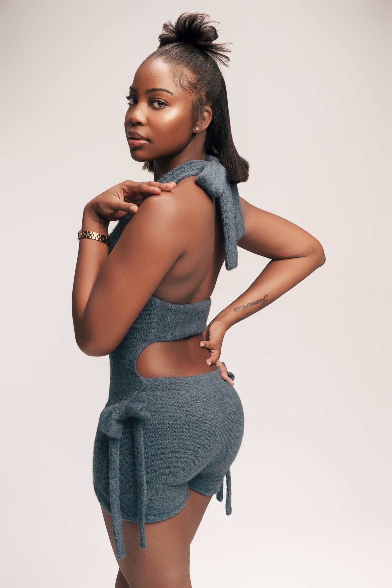 Solèa Romper (Blue) - HUEtheshop