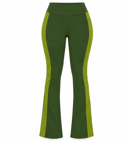 Staple Basic Flare Pants “Olive” - HUEtheshop