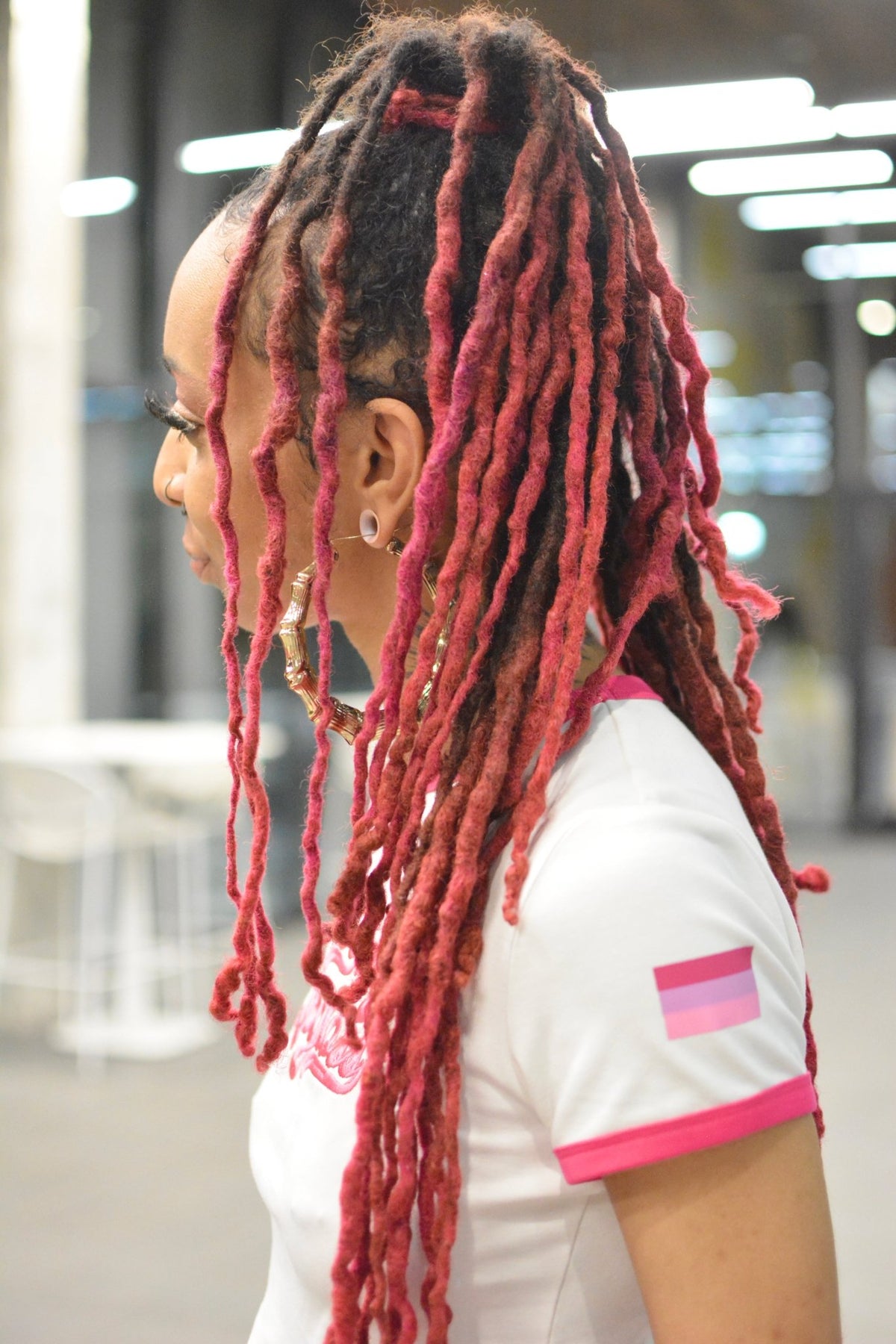 WMLG Ringer Tee - Pink - HUEtheshop