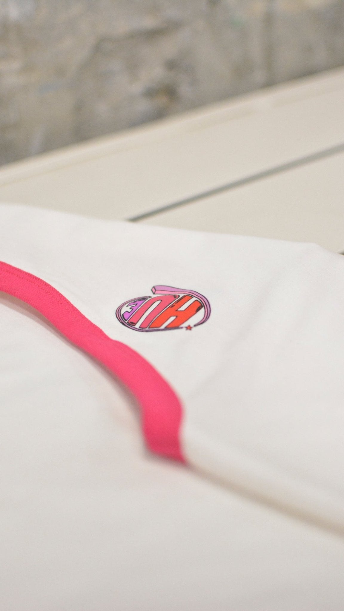 WMLG Ringer Tee - Pink - HUEtheshop